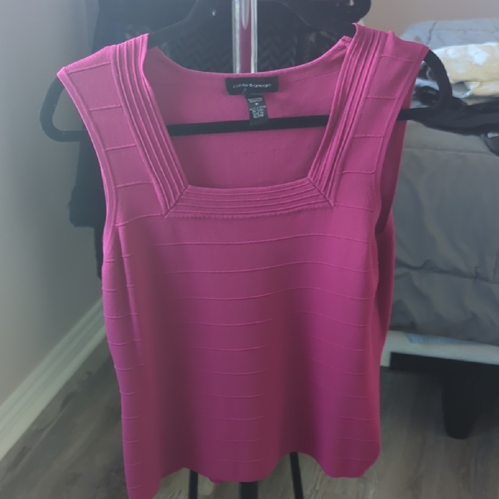 Calvin Klein Pink Sleeveless Top